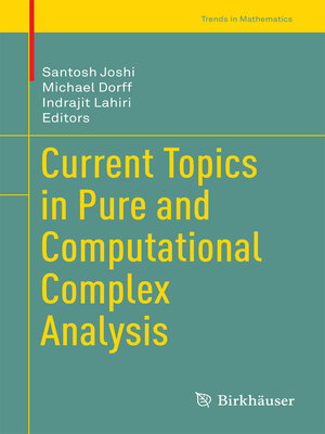 cover image of Current Topics in Pure and Computational Complex Analysis